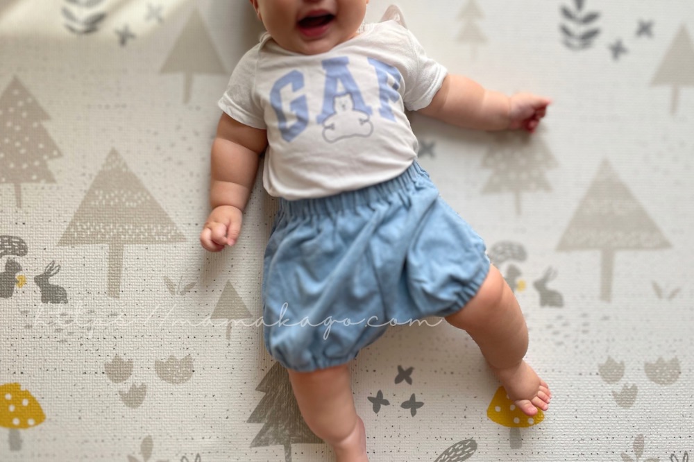 baby gap 70㎝ ハートの模様 ロンパース - ロンパース