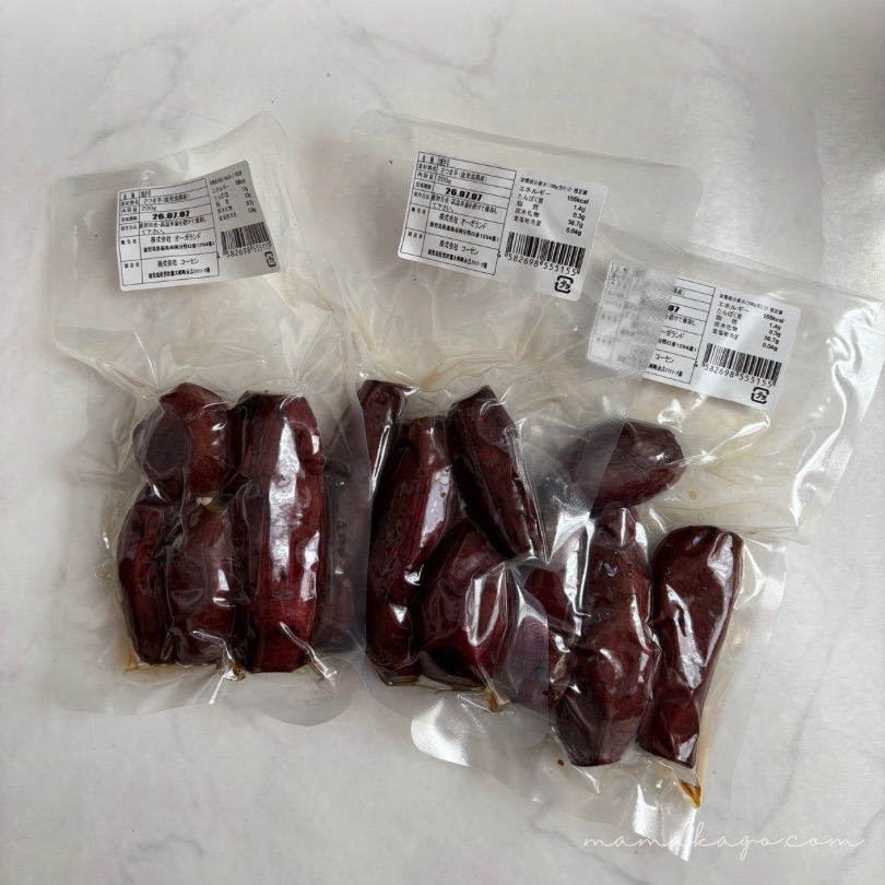 さつま天然堂の焼き芋3袋セット