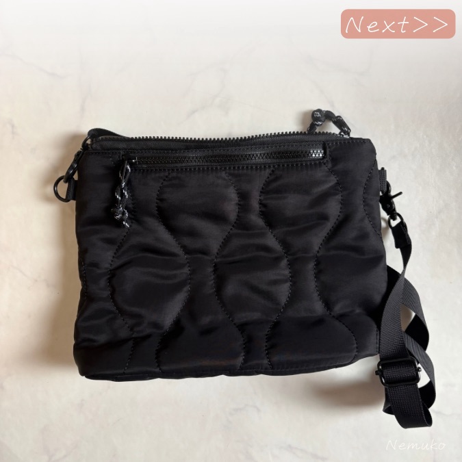 LUXキルティングショルダーバッグ