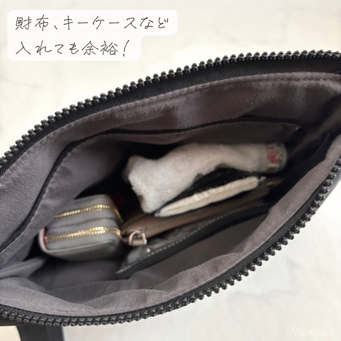 LUXキルティングショルダーバッグ
