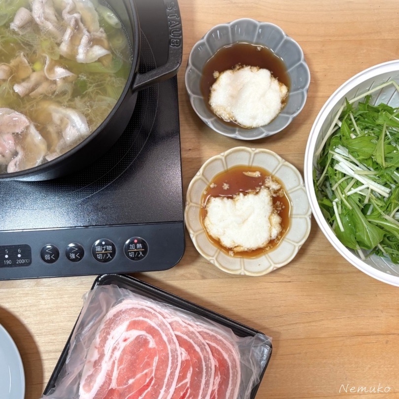 TAKUNABE麓山高原豚とろろ生姜しゃぶしゃぶ鍋セット食べてみた!