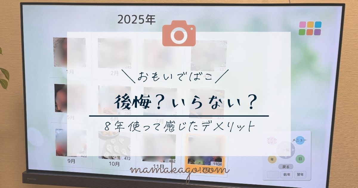 おもいでばこ後悔する?いらない?