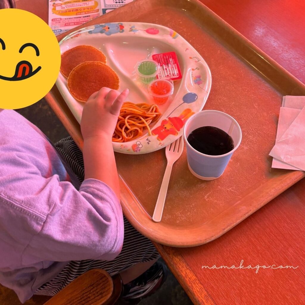 りんどう湖ファミリー牧場レストランCantineのお子様ランチ