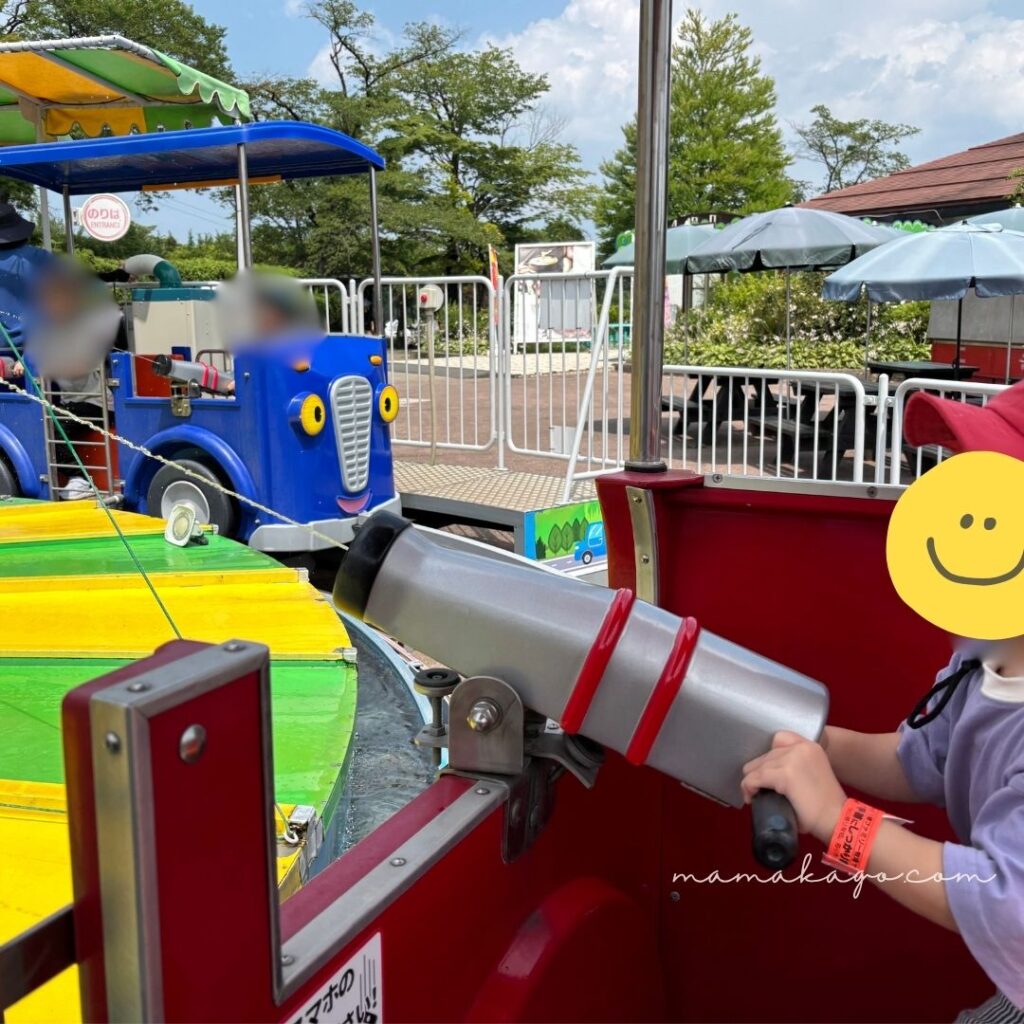 りんどう湖ファミリー牧場がんばれ消防車
